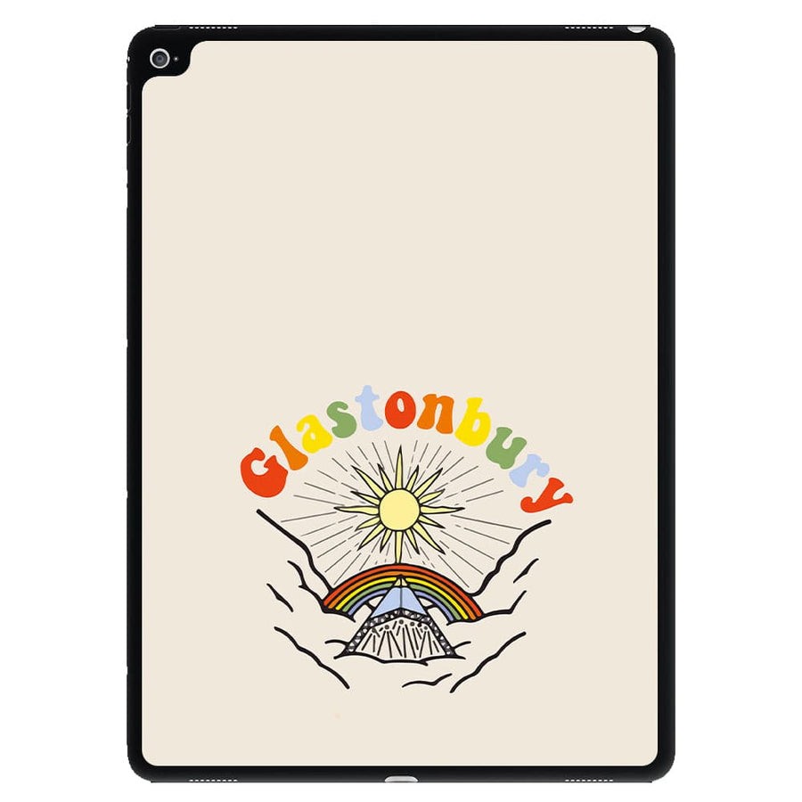 Glastonbury Rainbow iPad Case