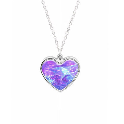 Glitter Swirl, Tumblr Stlye Necklace