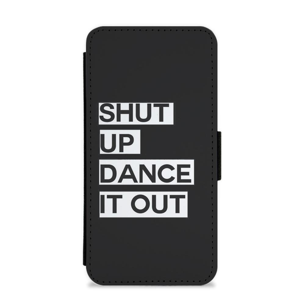 Shut Up Dance It Out - Grey's Anatomy Flip / Wallet Phone Case