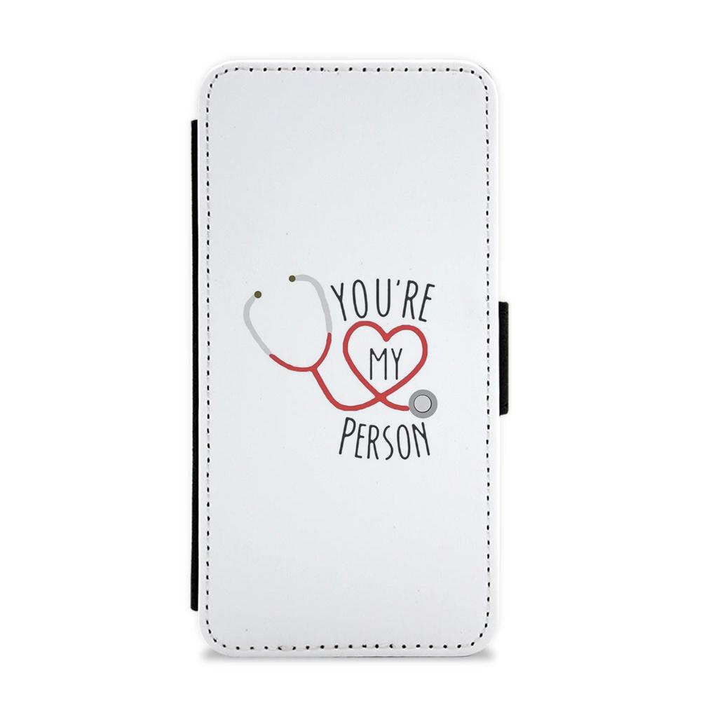 You're My Person - Grey's Anatomy Flip / Wallet Phone Case