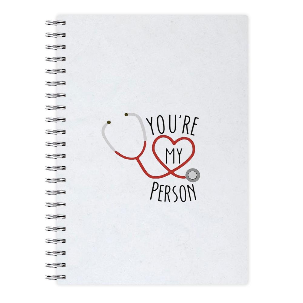 You're My Person - Grey's Anatomy Notebook