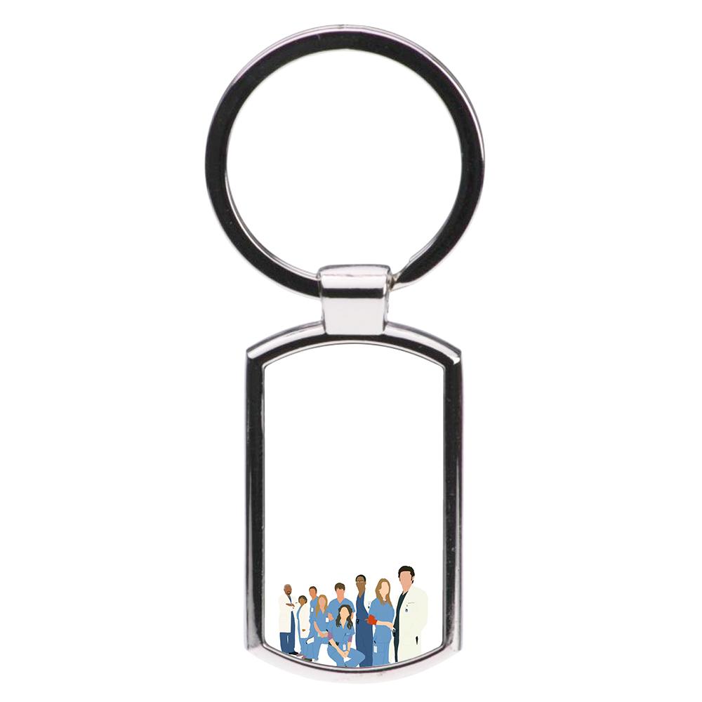 Cartoon Crew - Grey's Anatomy Luxury Keyring