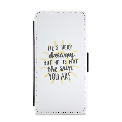 He's Very Dreamy - Grey's Anatomy Flip / Wallet Phone Case