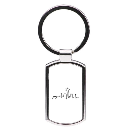 Grey's Skyline - Grey's Anatomy Luxury Keyring