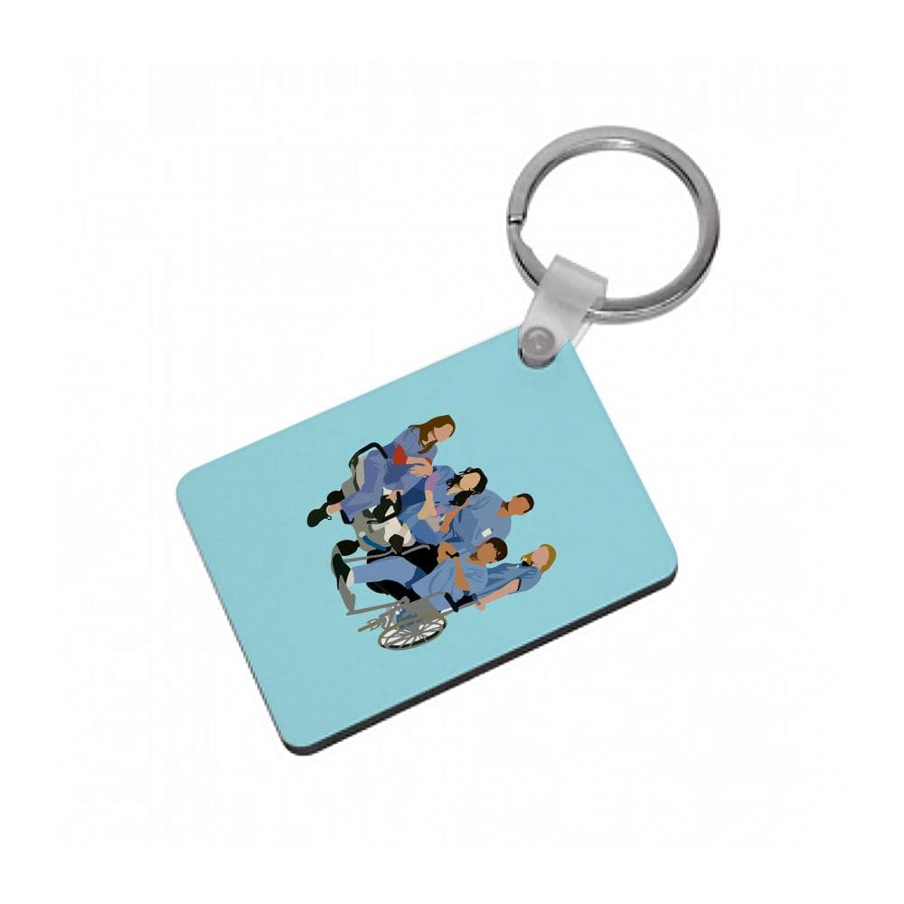 Greys Anatomy Cast Keyring