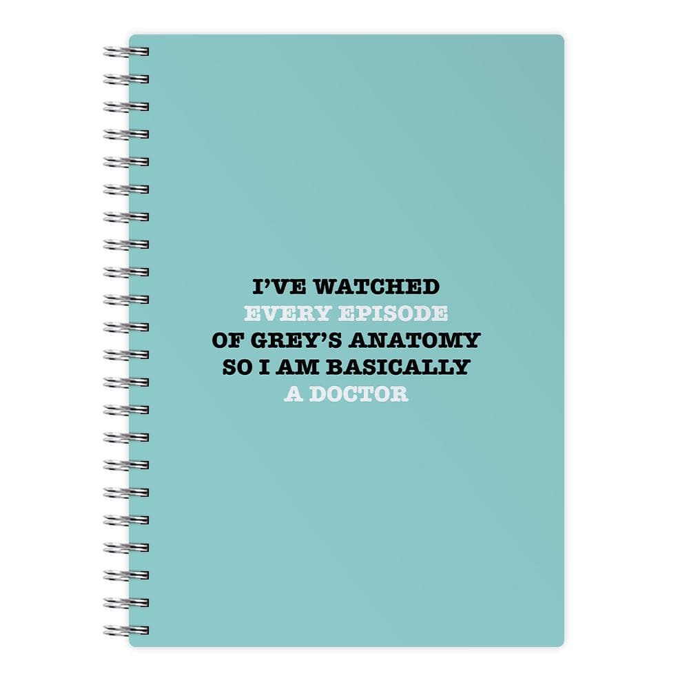 I've Watched Every Episode Of Grey's Anatomy  Notebook