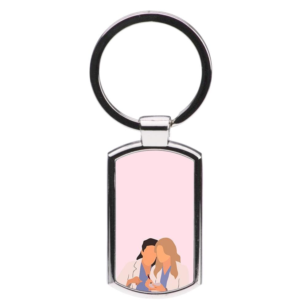 Faceless Characters - Grey's Anatomy Luxury Keyring