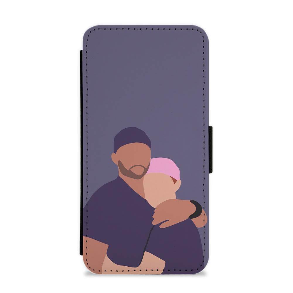 Hugging Doctors - Grey's Anatomy Flip / Wallet Phone Case