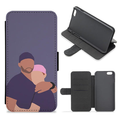 Hugging Doctors - Grey's Anatomy Flip / Wallet Phone Case