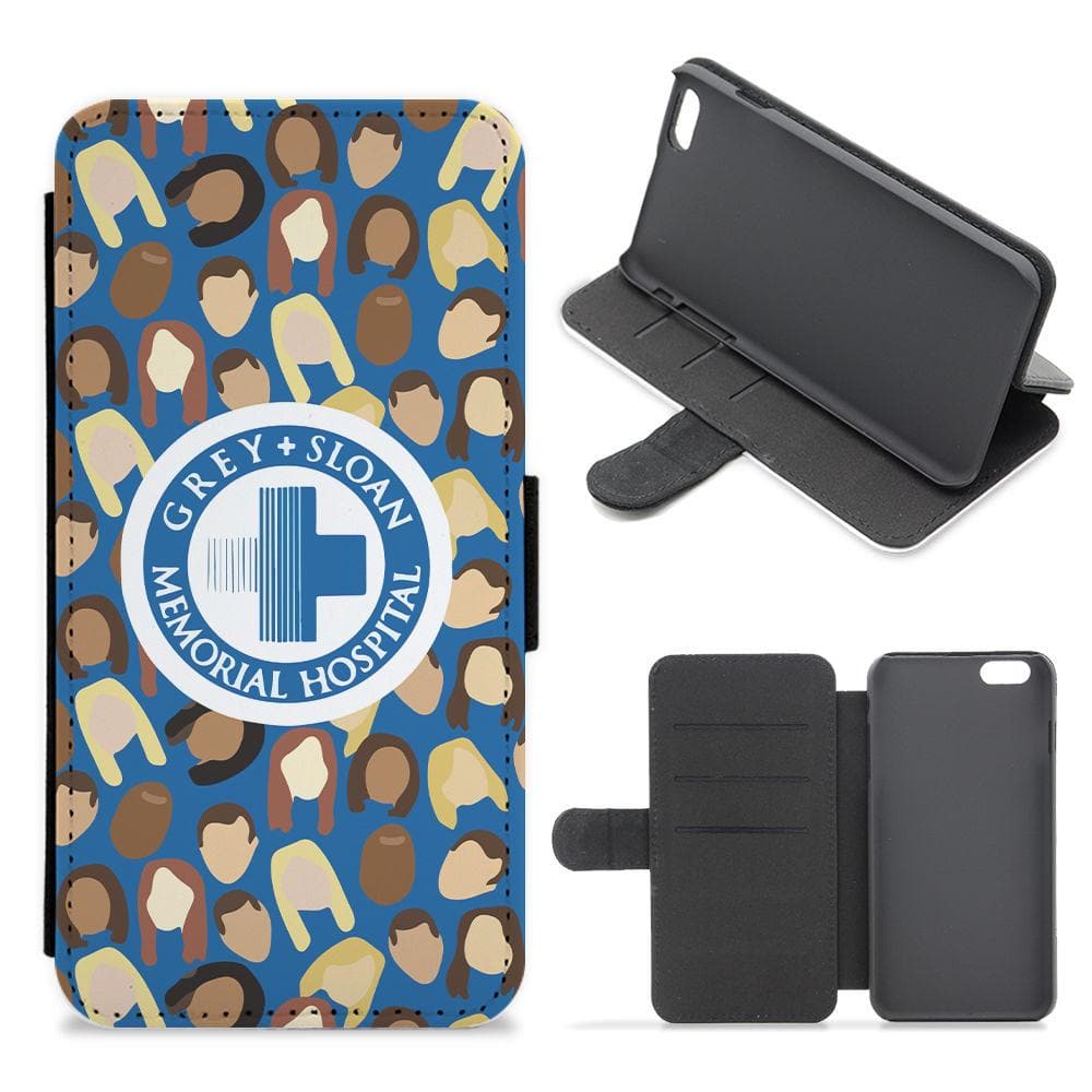 Grey Sloan Memeorial hospital - Grey's Anatomy Flip / Wallet Phone Case