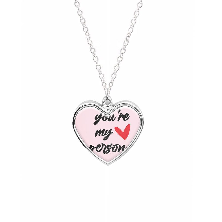You're My Person Love - Grey's Anatomy  Necklace