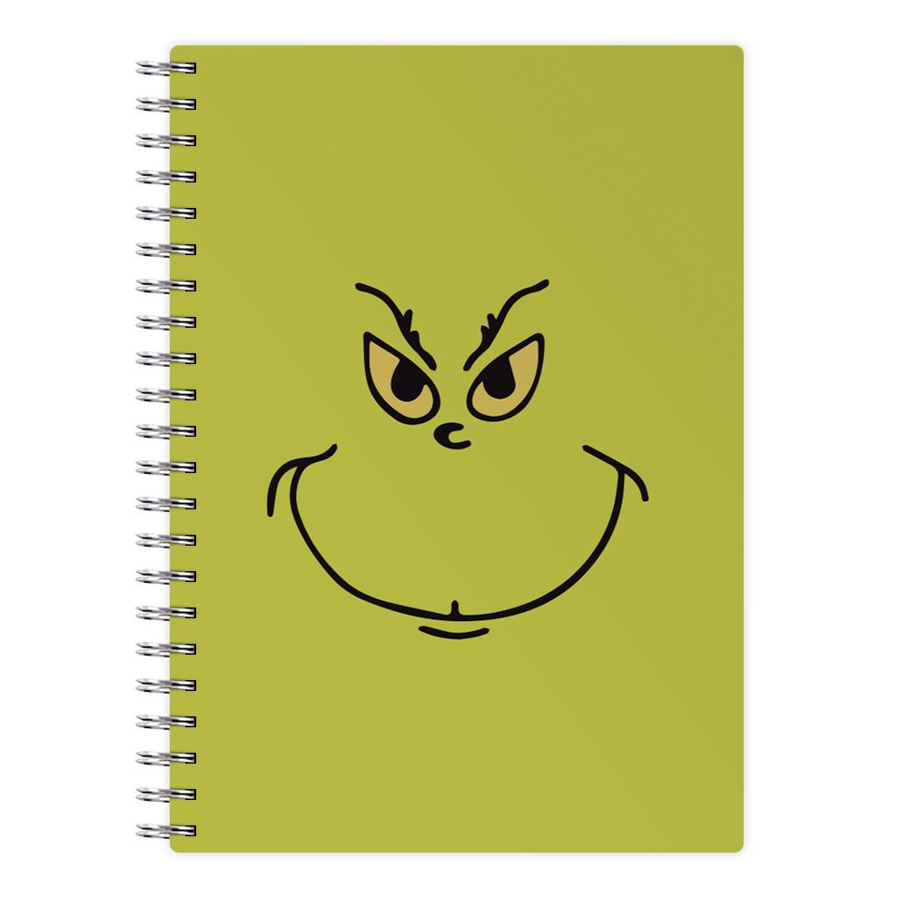Grinch Smile Notebook
