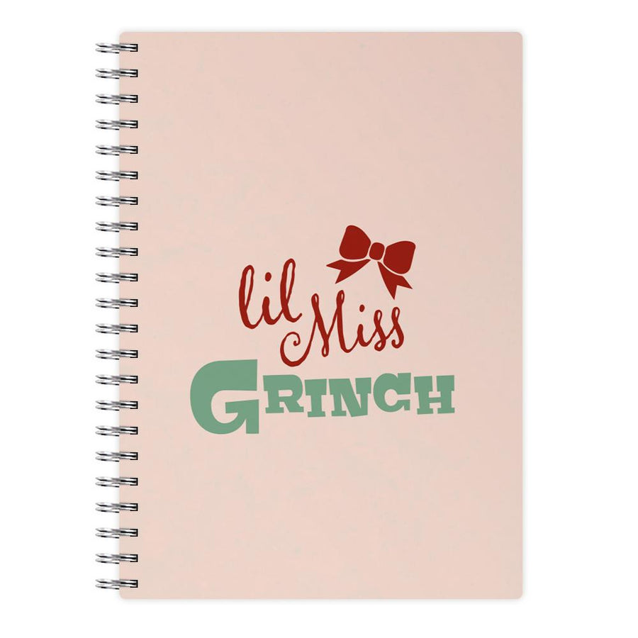 Lil Miss Grinch Notebook