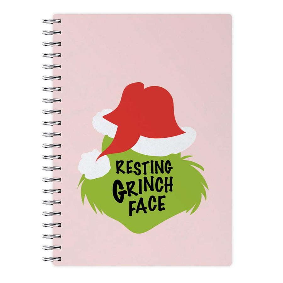 Resting Grinch Face Notebook