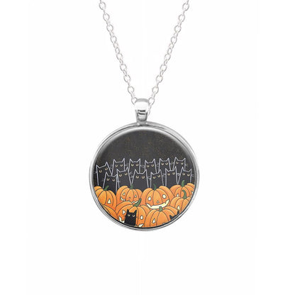 Black Cats & Lanterns - Halloween Keyring - Fun Cases