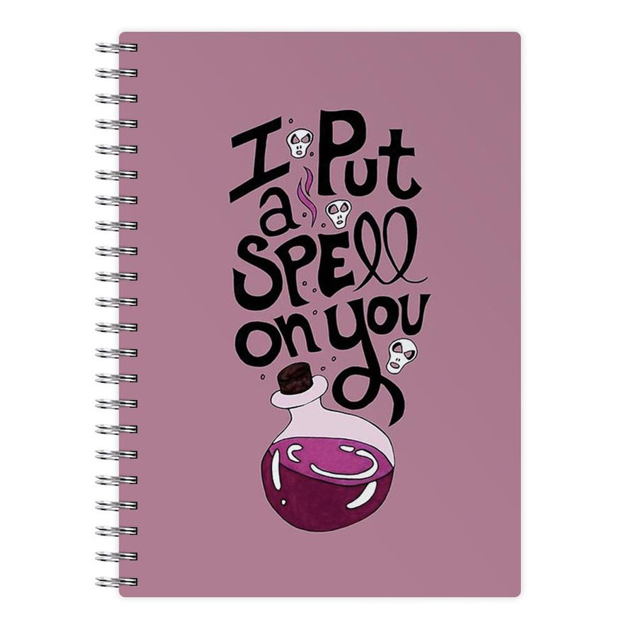 I Put A Spell On You - Hocus Pocus Notebook - Fun Cases