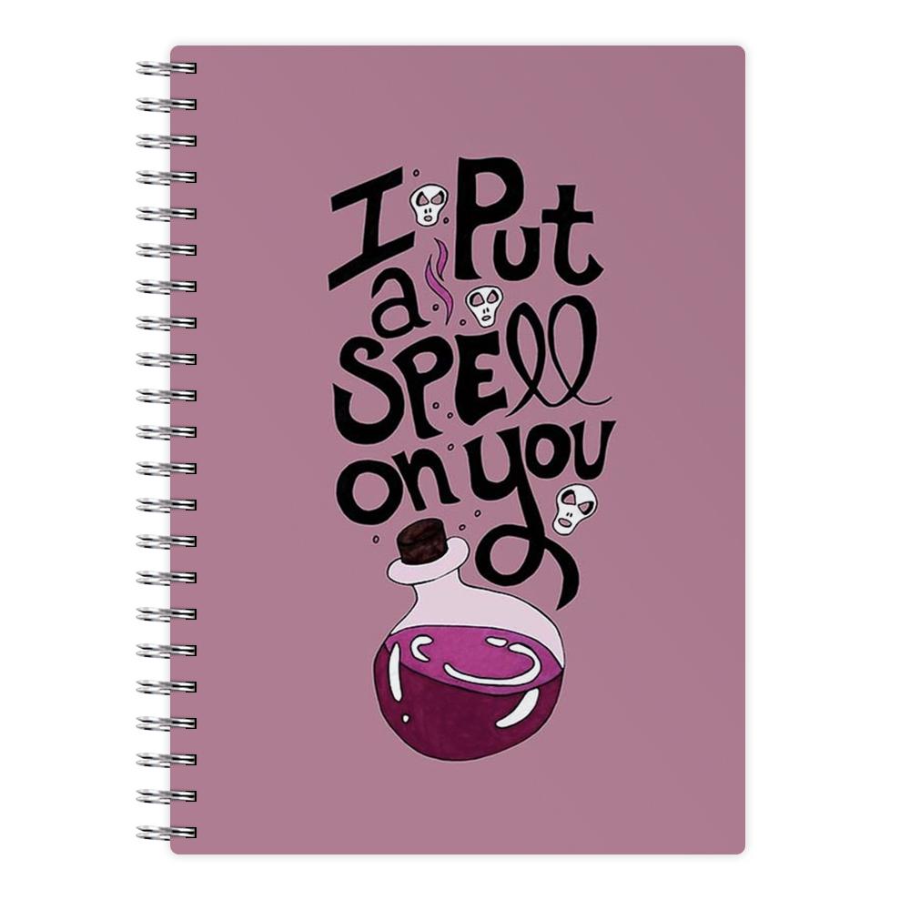 I Put A Spell On You - Hocus Pocus Notebook - Fun Cases