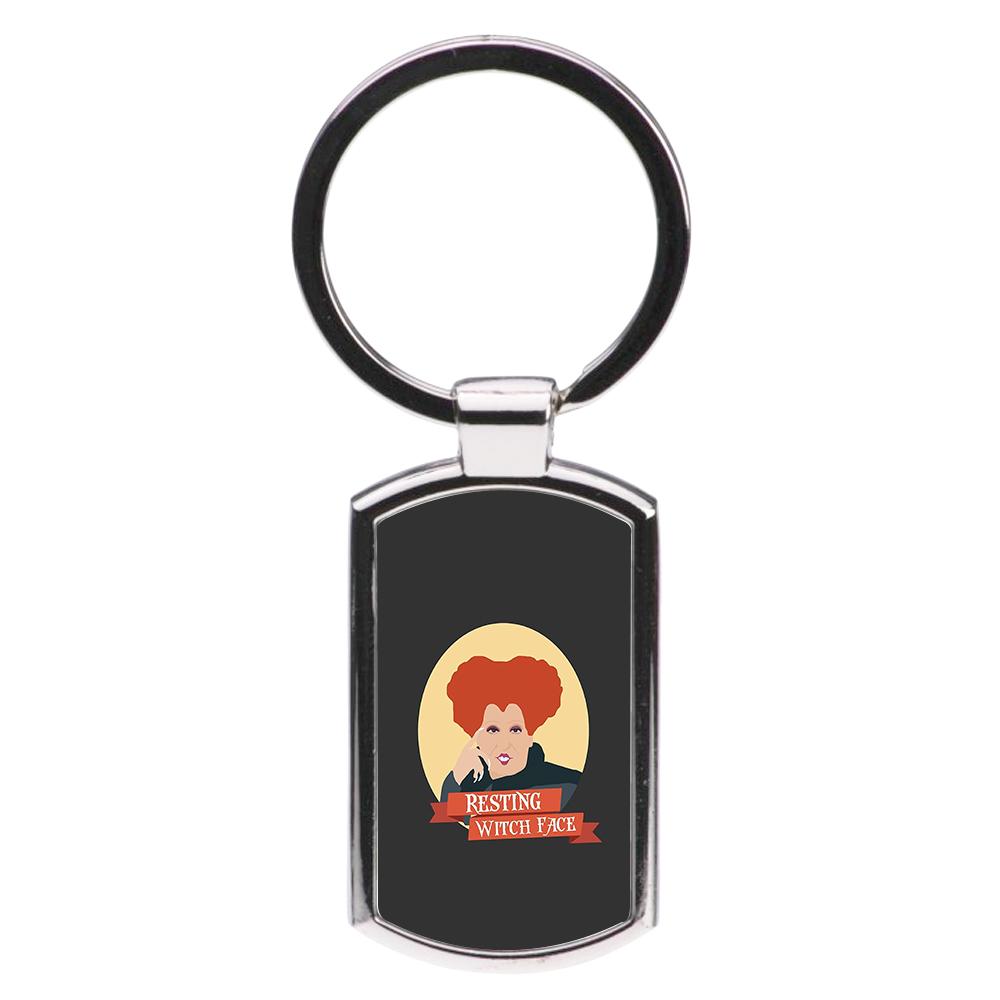 Resting Witch Face - Hocus Pocus Luxury Keyring