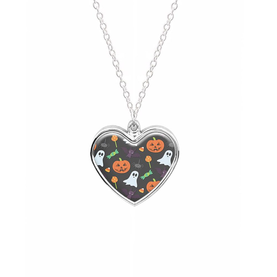 Colourful Halloween Pattern Necklace