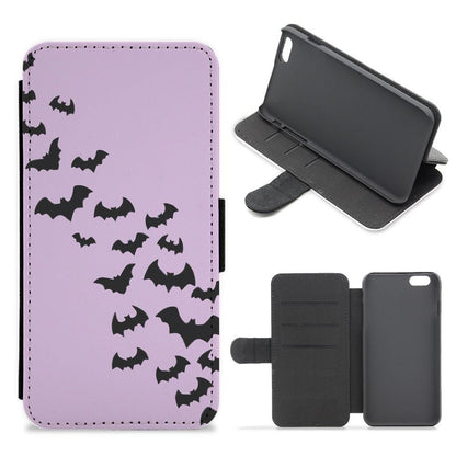 Bats - Halloween Flip / Wallet Phone Case