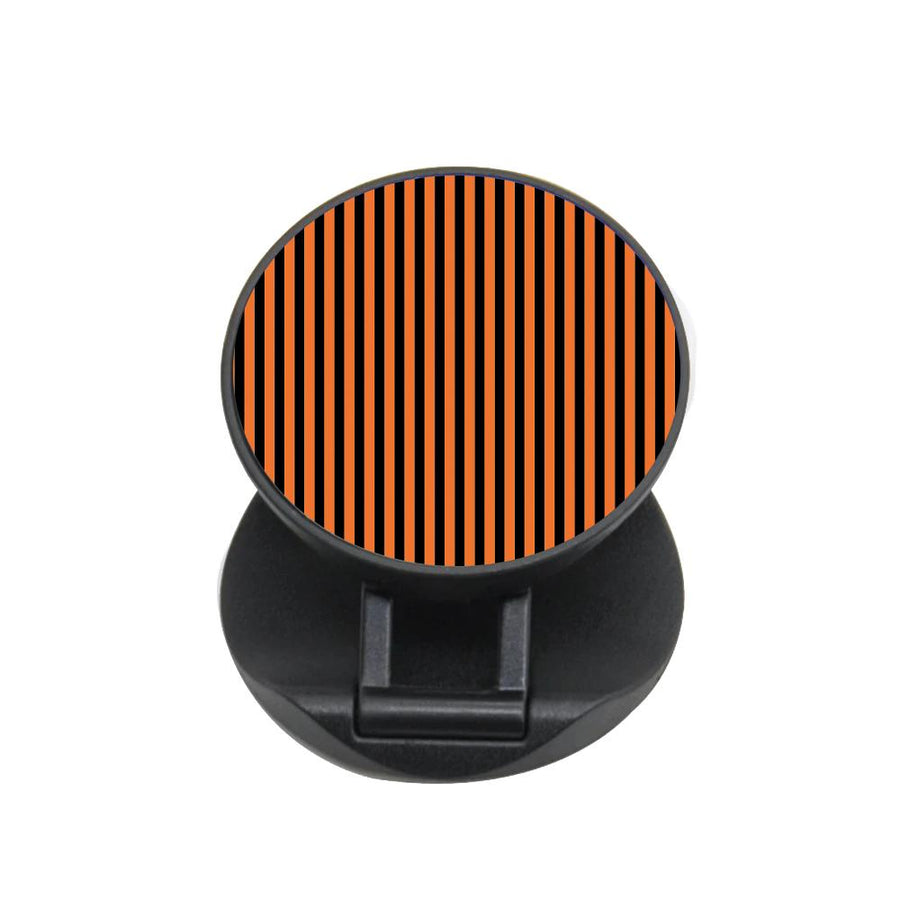 Orange & Black Stripe FunGrip