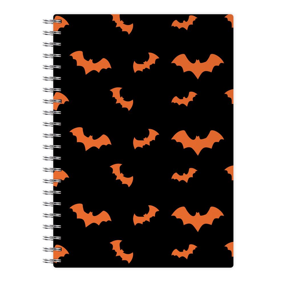 Orange Bat Notebook