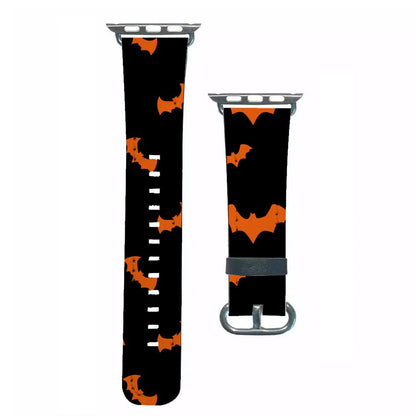 Orange Bat Apple Watch Strap