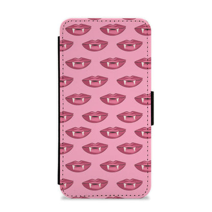 Fangs - Halloween Flip / Wallet Phone Case