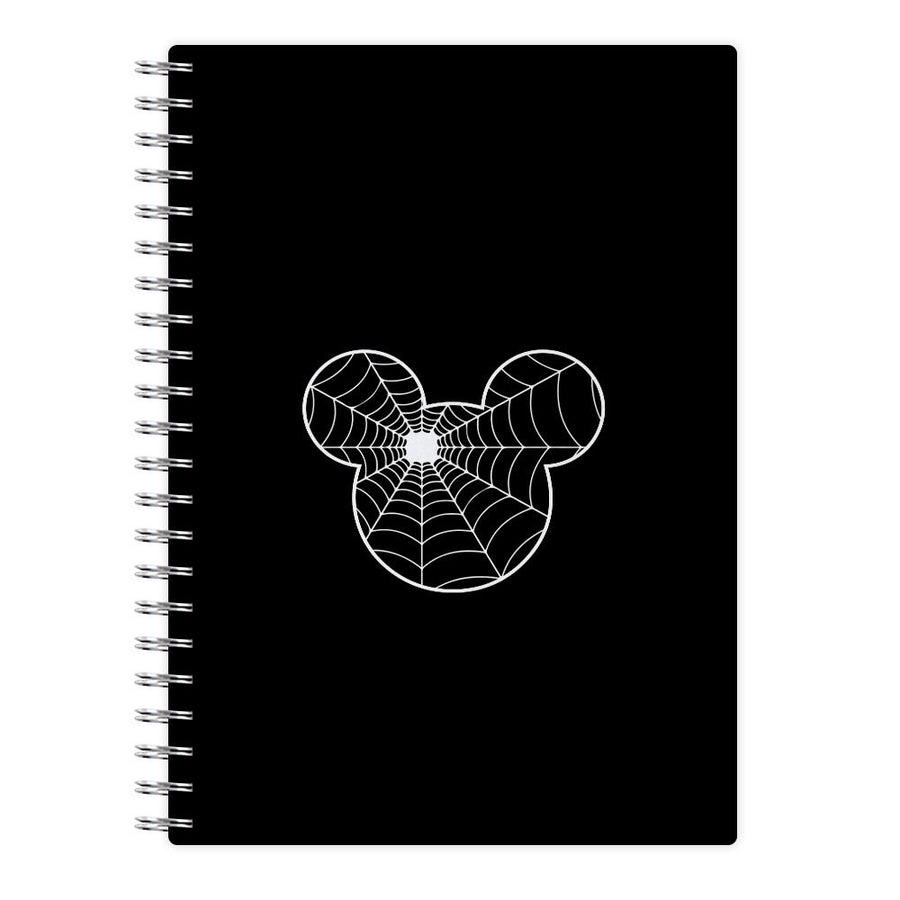 Mickey Mouse Spider Web - Halloween Notebook