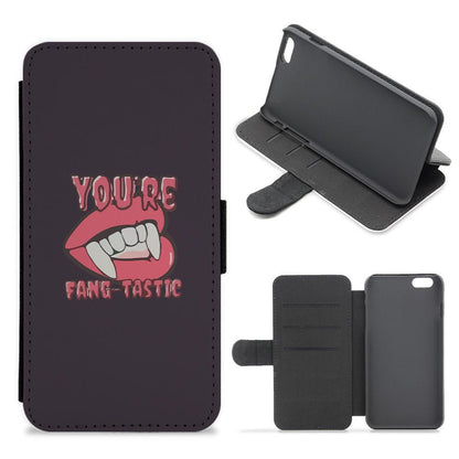 You're Fang-Tastic - Halloween Flip / Wallet Phone Case