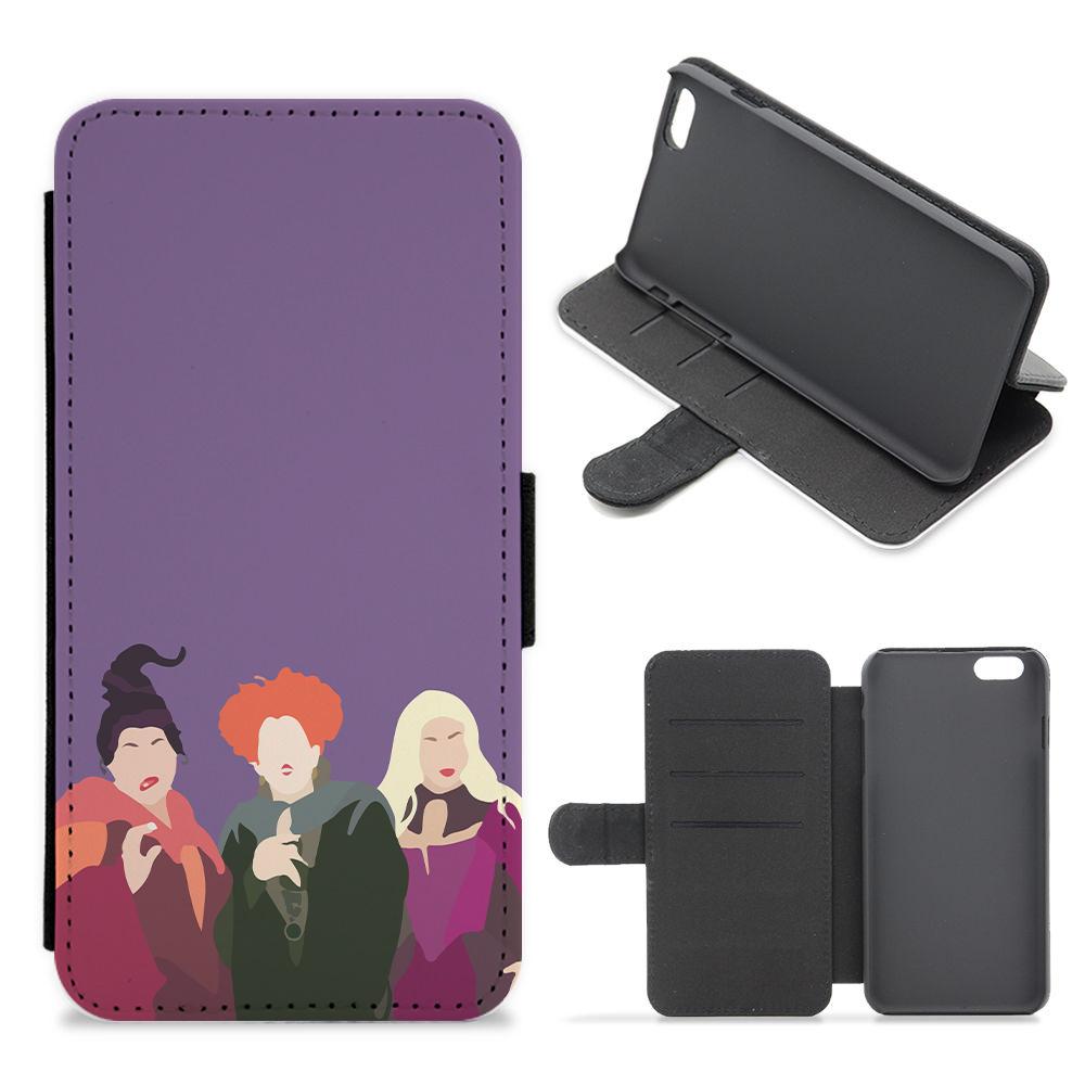 Hocus Pocus Witches - Halloween Flip / Wallet Phone Case