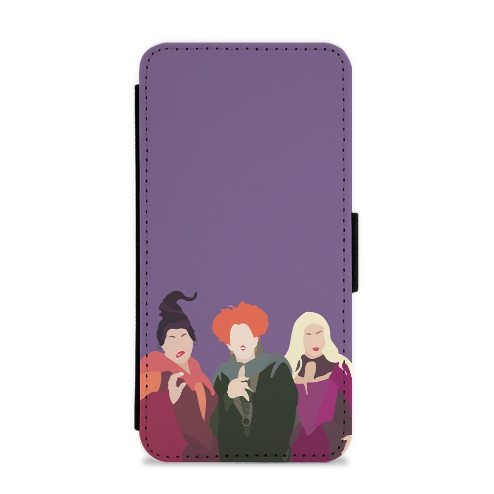 Hocus Pocus Witches - Halloween Flip / Wallet Phone Case