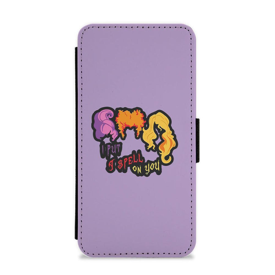 I Put A Spell On You - Halloween Flip / Wallet Phone Case