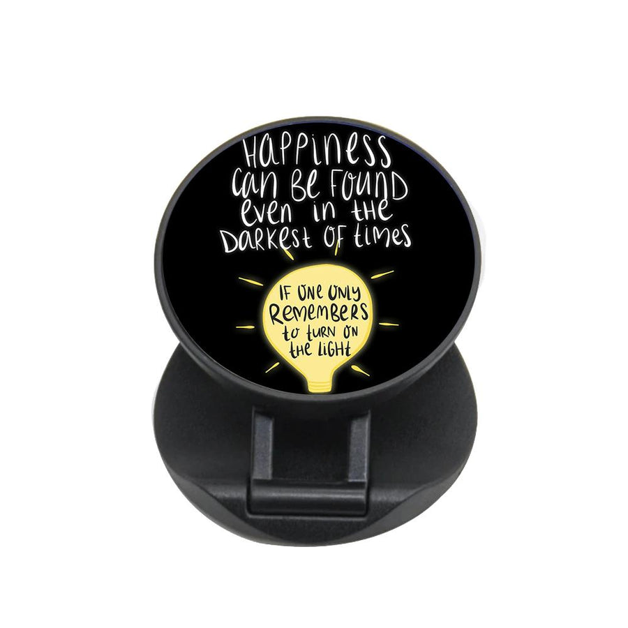 Happiness Can Be Found In The Darkest of Times - Harry Potter FunGrip - Fun Cases