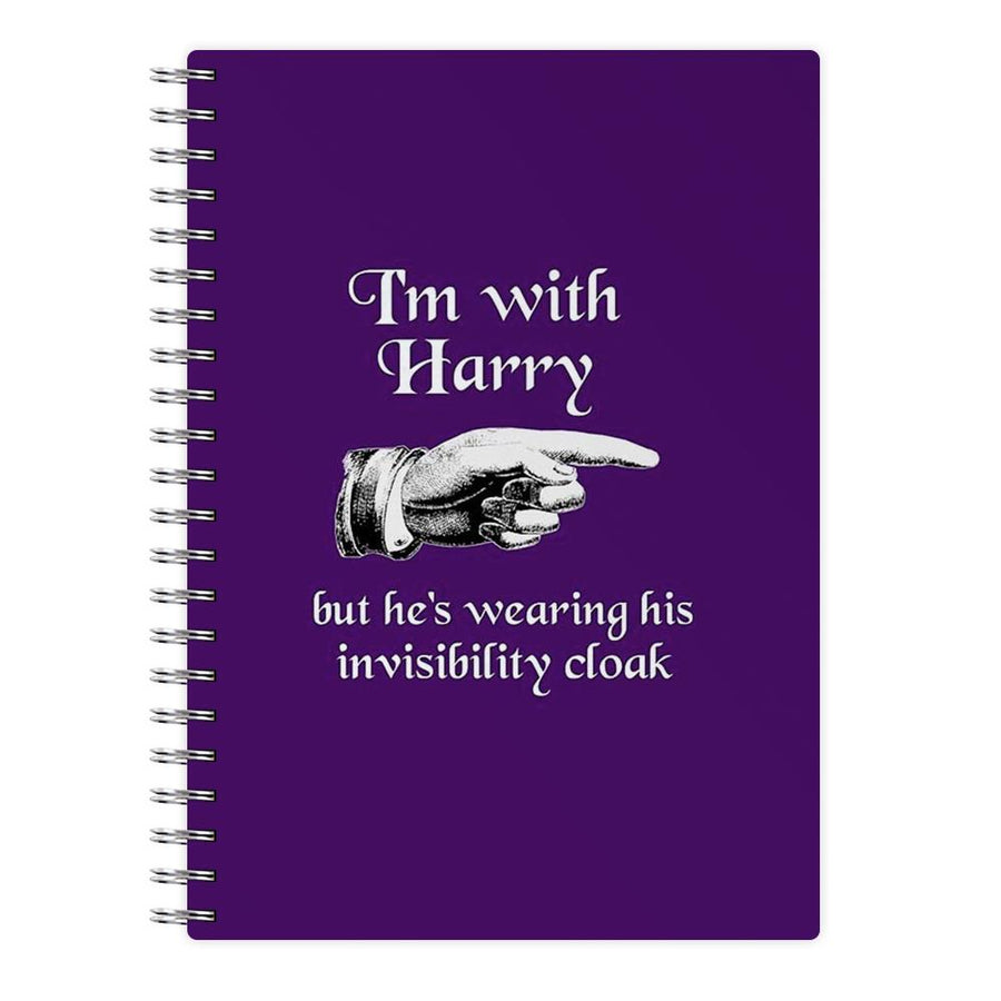 I'm With Harry - Harry Potter Notebook - Fun Cases