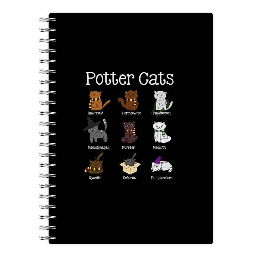 Harry Pawter - Harry Potter Cats Notebook - Fun Cases