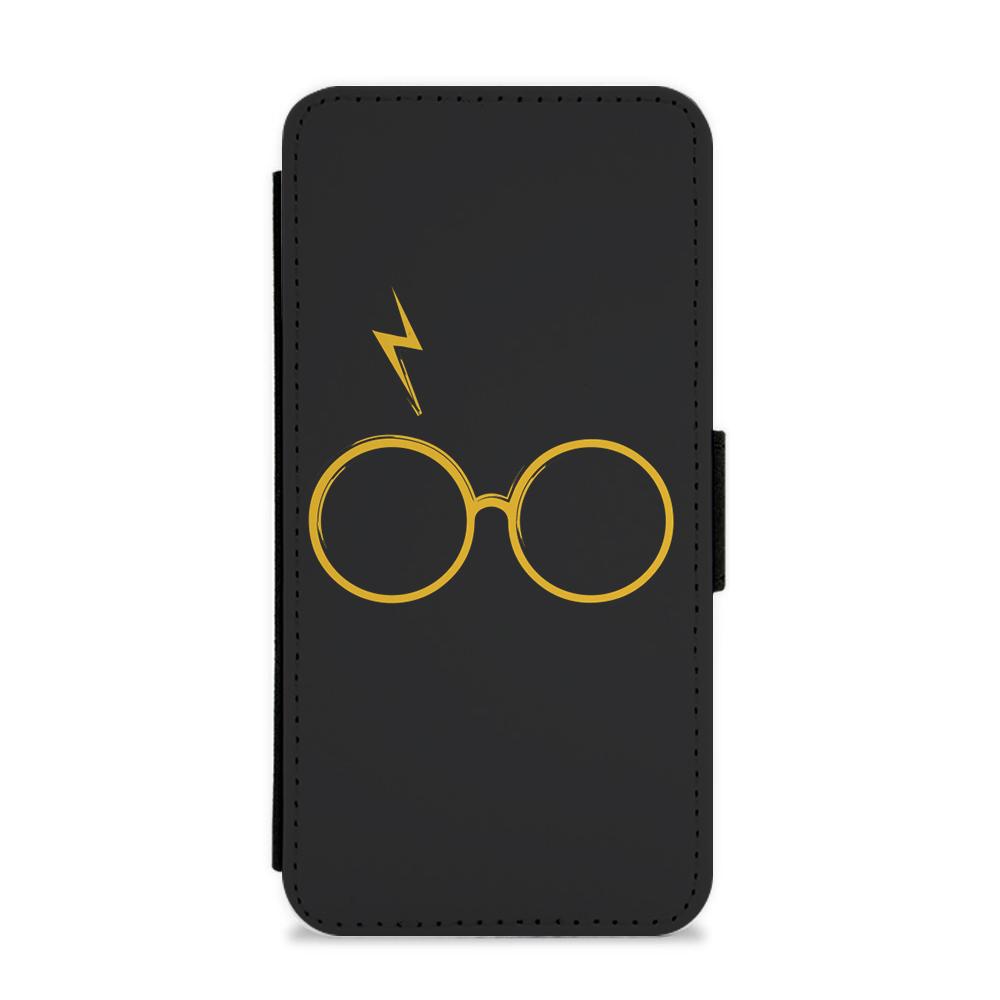 Glasses & Scar - Harry Potter Flip / Wallet Phone Case