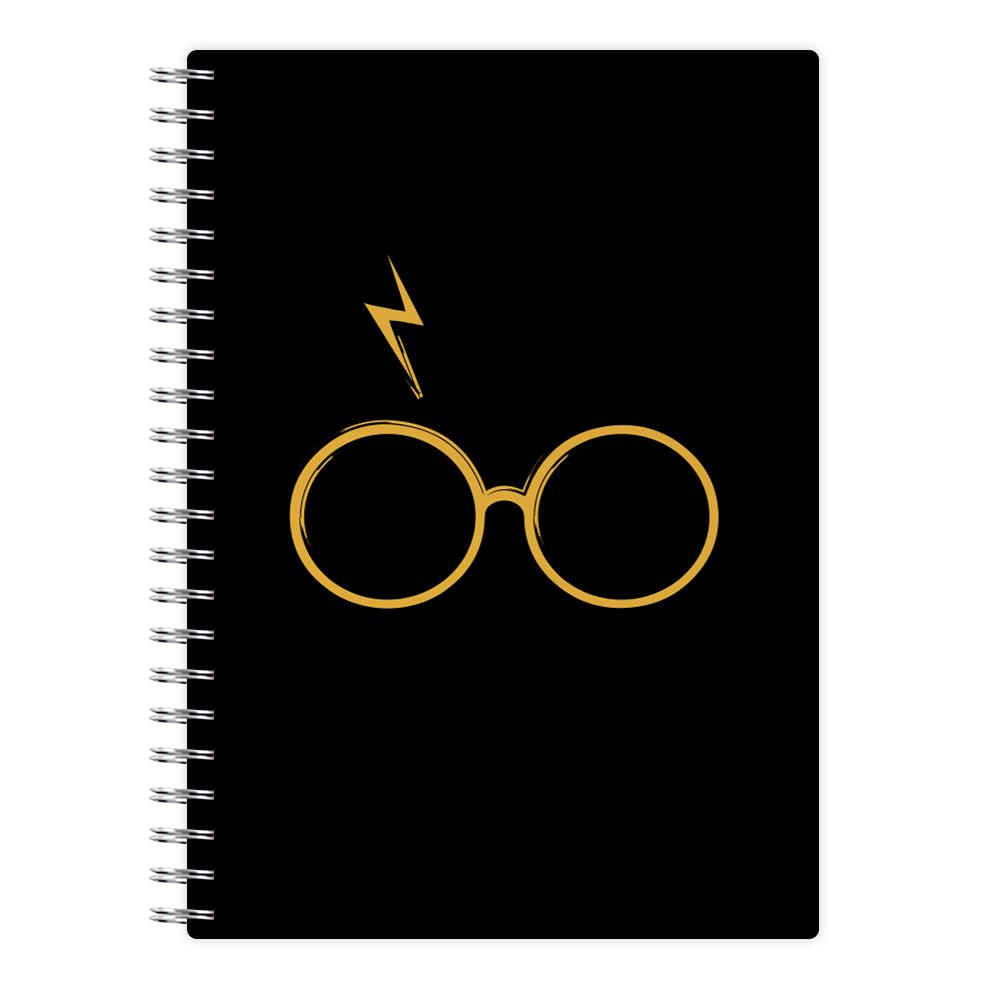 Glasses & Scar - Harry Potter Notebook