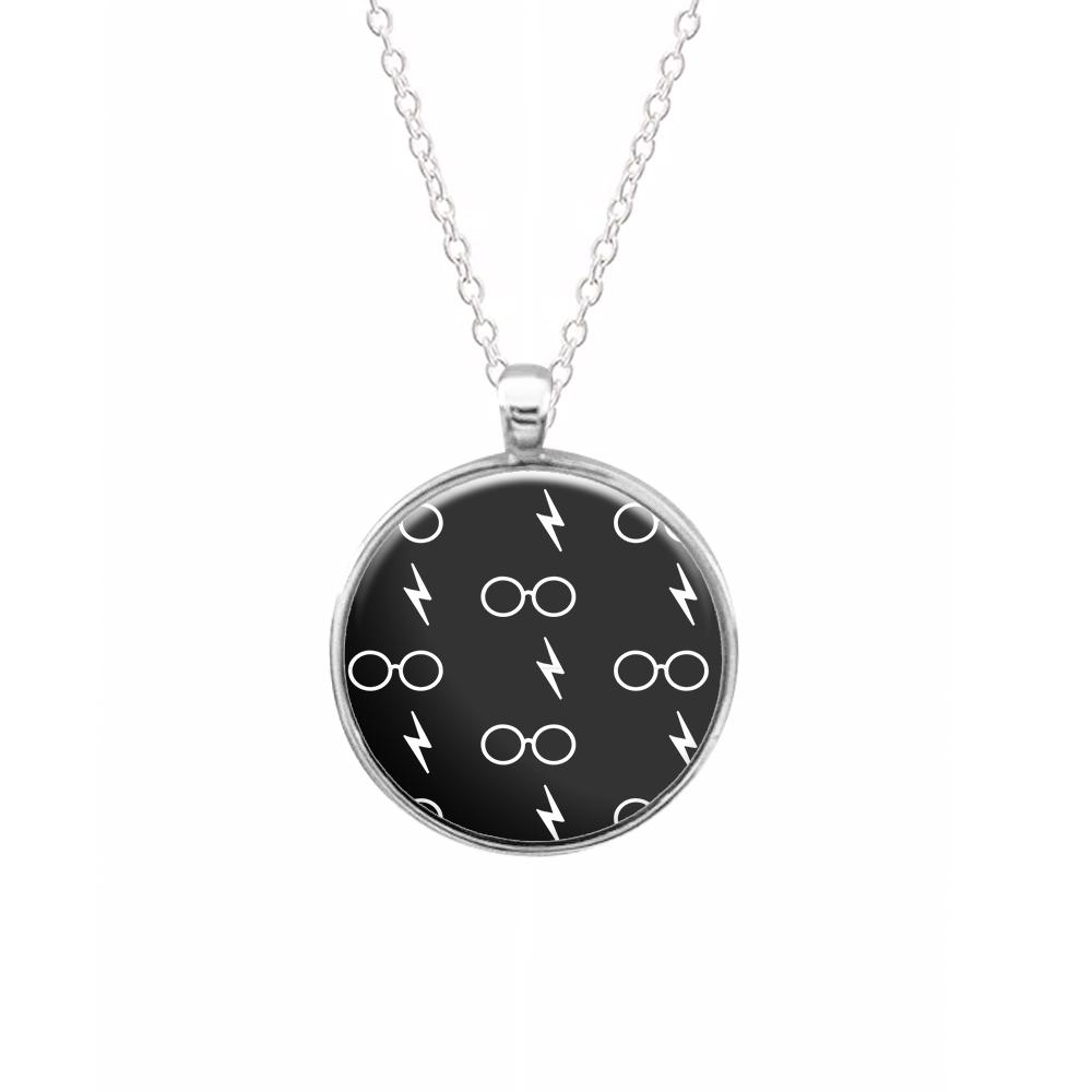 Glasses & Scar Pattern - Harry Potter Necklace