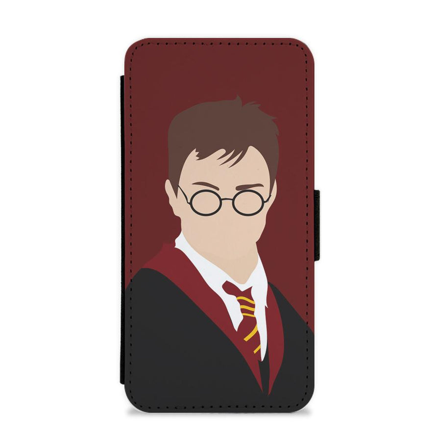 Harry Potter Cartoon Flip / Wallet Phone Case