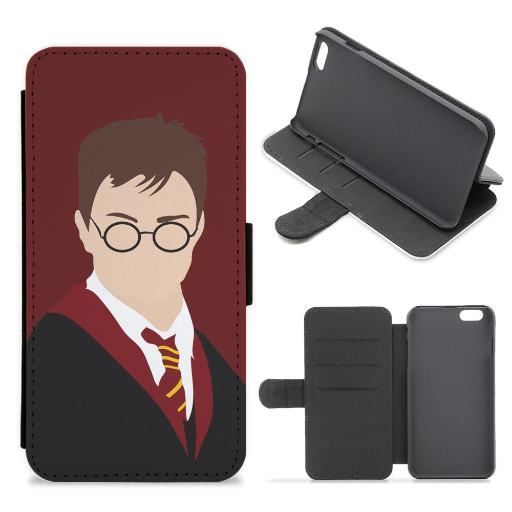 Harry Potter Cartoon Flip / Wallet Phone Case