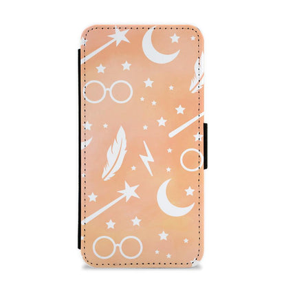 Harry Potter Icon Patterns Flip / Wallet Phone Case