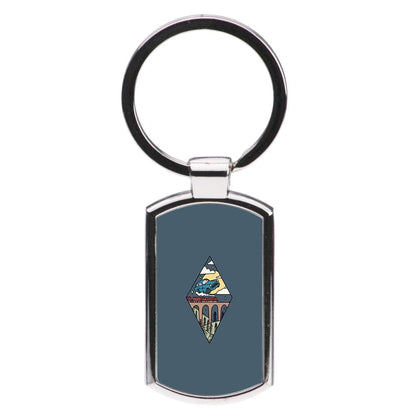 Flying Car - Harry Potter Luxury Keyring