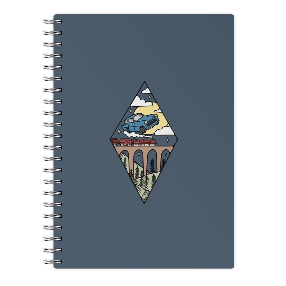 Flying Car - Harry Potter Notebook