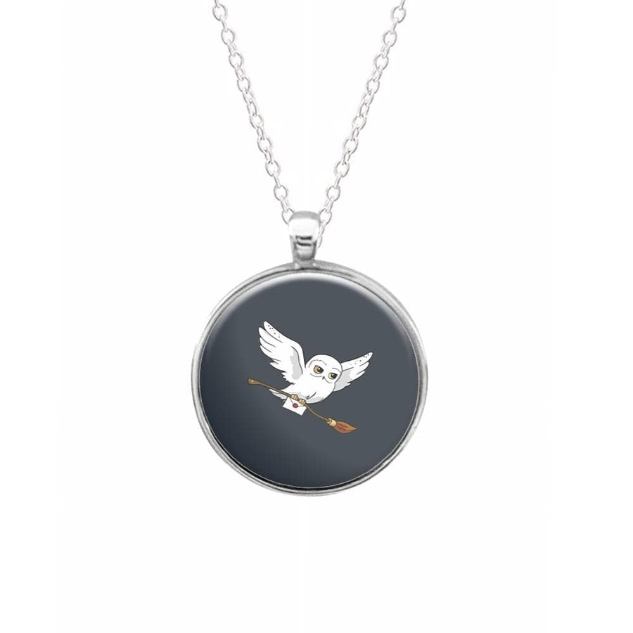 Messenger Owl Hedwig - Harry Potter Necklace