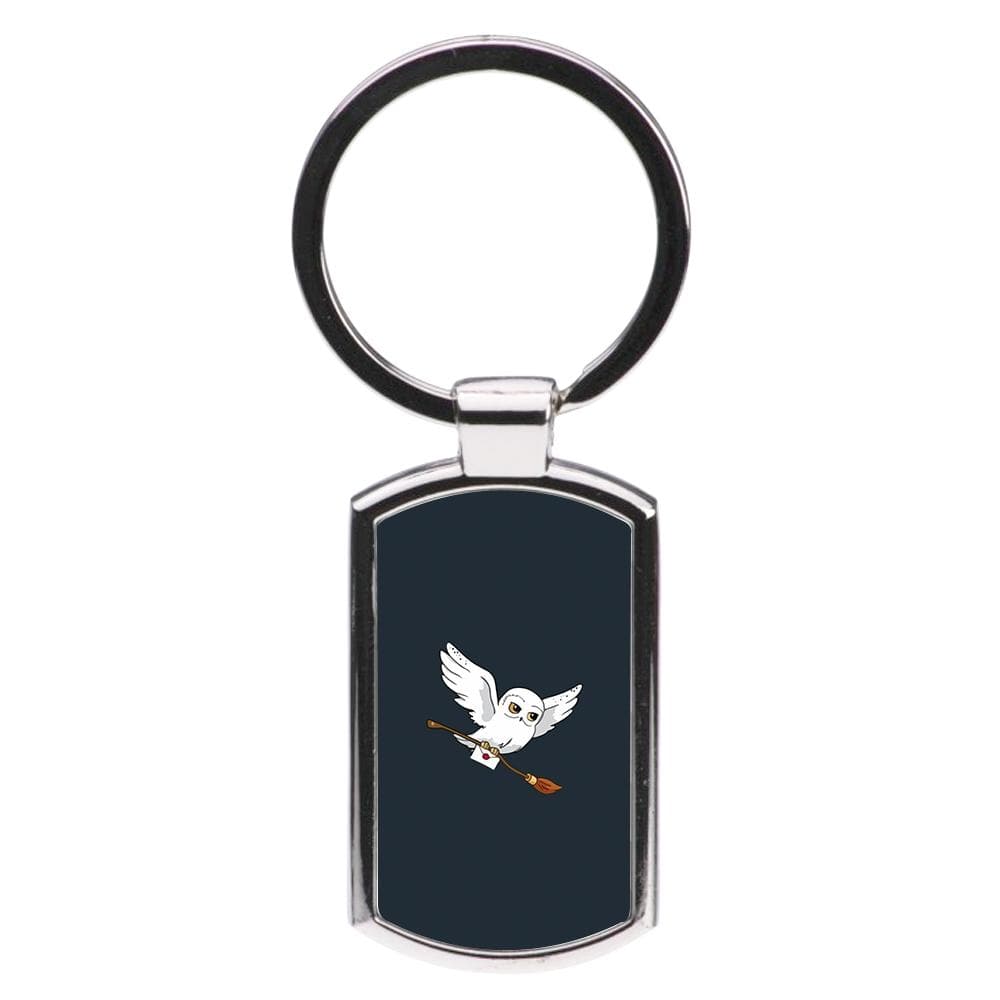 Messenger Owl Hedwig - Harry Potter Luxury Keyring