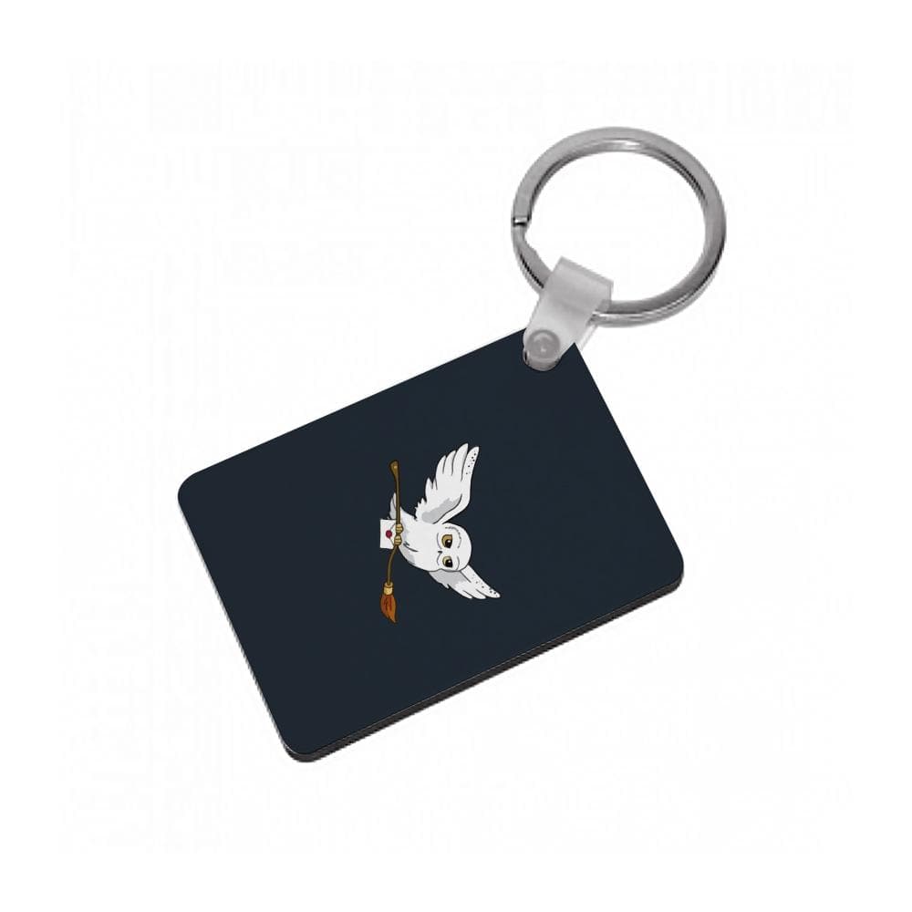 Messenger Owl Hedwig - Harry Potter Keyring