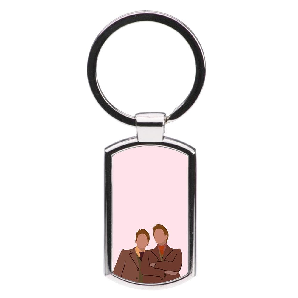 Fred And George - Harry Potter Luxury Keyring