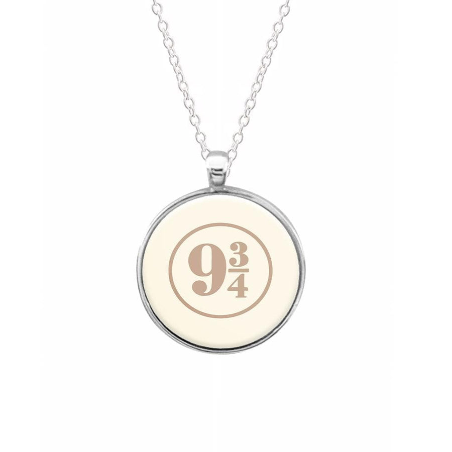 Platform Nine And Three Quaters - Harry Potter Necklace