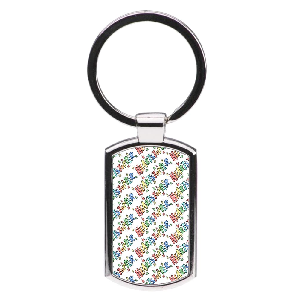 Heartstopper Pattern Luxury Keyring